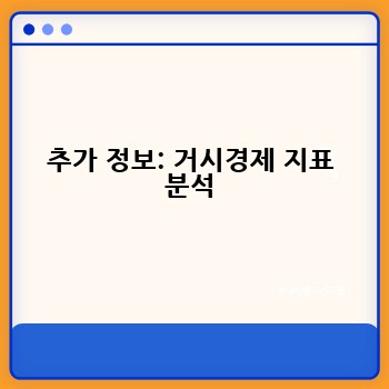 추가 정보: 거시경제 지표 분석