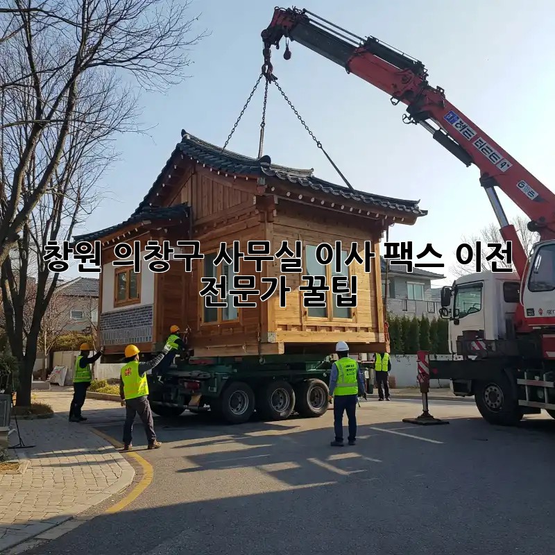 창원 의창구 사무실 이사 팩스 이전, 전문가 꿀팁🍯