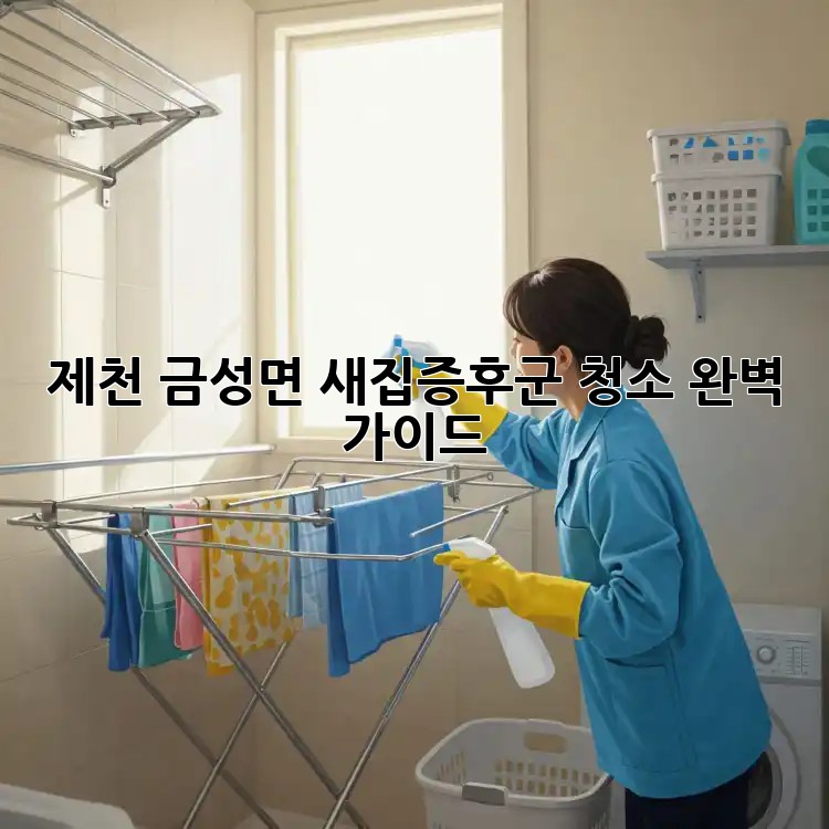 제천 금성면 새집증후군 청소 완벽 가이드