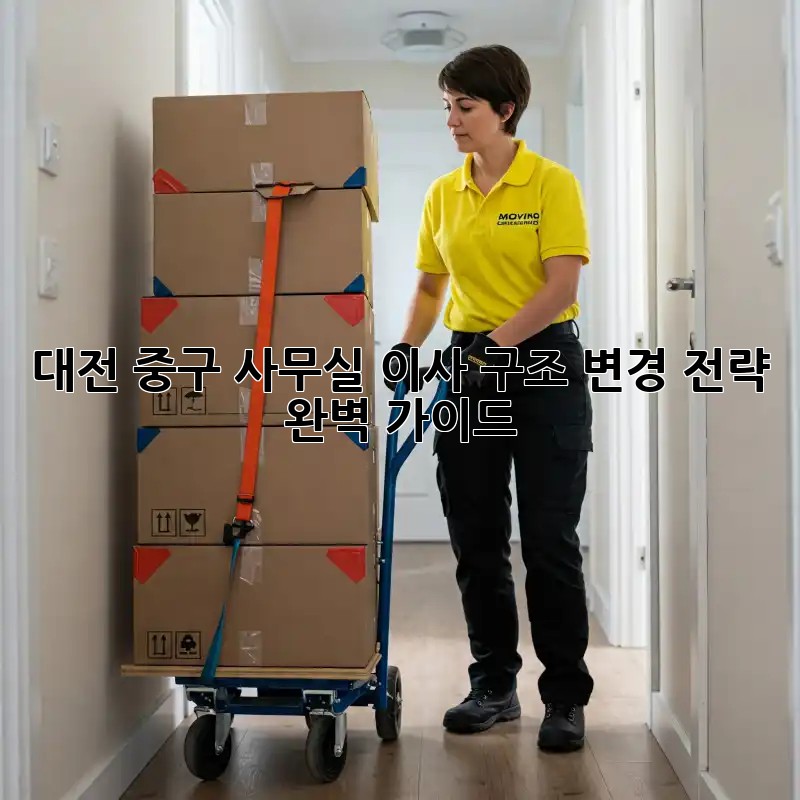 대전 중구 사무실 이사? 구조 변경 전략 완벽 가이드!