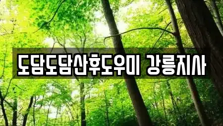 도담도담산후도우미 강릉지사