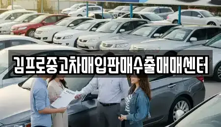 김프로중고차매입판매수출매매센터