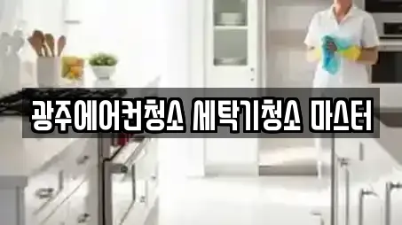 광주에어컨청소 세탁기청소 마스터