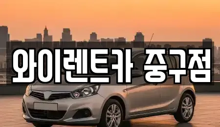 와이렌트카 중구점