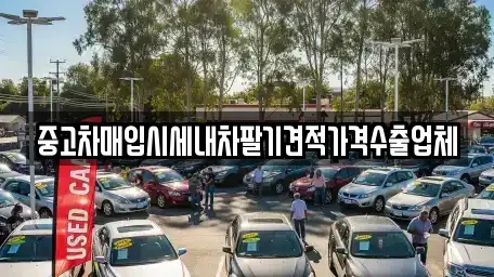 중고차매입시세내차팔기견적가격수출업체