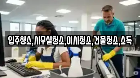 입주청소,사무실청소,이사청소,건물청소,소독