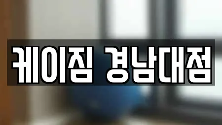 케이짐 경남대점