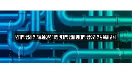 변기막힘하수구뚫음소변기싱크대막힘세면대막힘수리수도꼭지교체