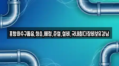 4개의 변기막힘 업체 경북 포항 북구 송라면, 알아보기