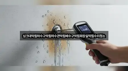싱크대막힘하수구막힘하수관막힘배수구막힘화장실막힘수리청소