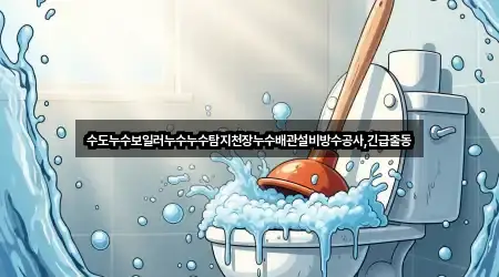 수도누수보일러누수누수탐지천장누수배관설비방수공사,긴급출동