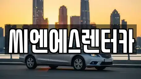 경기 고양시 덕양구 덕은동 단기렌트카 전문 씨엔에스렌터카