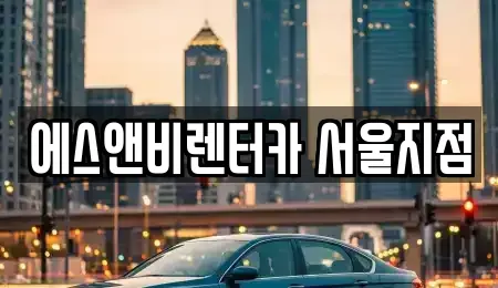 경기 고양시 덕양구 덕은동 단기렌트카 전문 에스앤비렌터카 서울지점