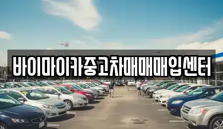 경기 성남시 수정구 심곡동 중고차매입 전문 바이마이카중고차매매매입센터