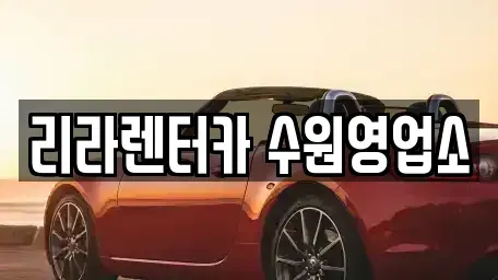 경기 수원시 권선구 서둔동 렌트카 전문 리라렌터카 수원영업소