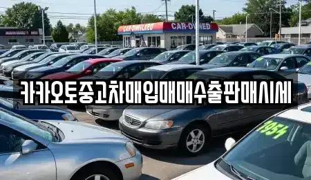 경기 수원시 장안구 천천동 중고차 전문 카카오토중고차매입매매수출판매시세