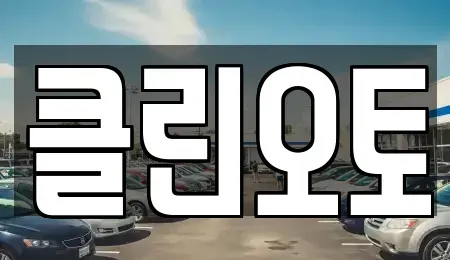 경기 수원시 장안구 천천동 중고차 전문 클린오토