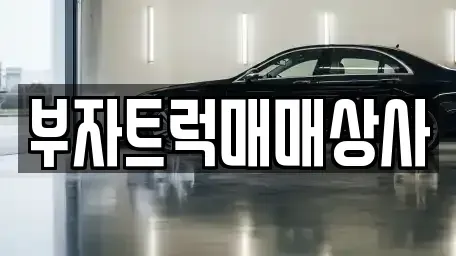 경기도 오산시 내삼미동 중고차 전문 부자트럭매매상사