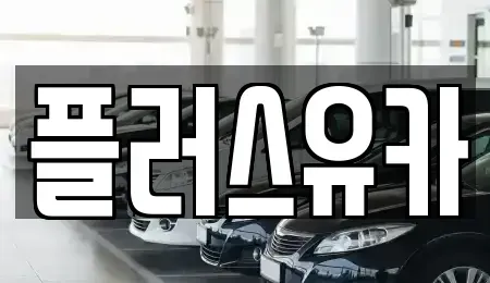 경남 창원시 중고차매입 전문 플러스유카