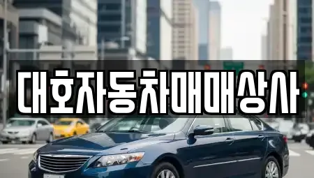 경북 상주시 외답동 중고차 전문 대호자동차매매상사