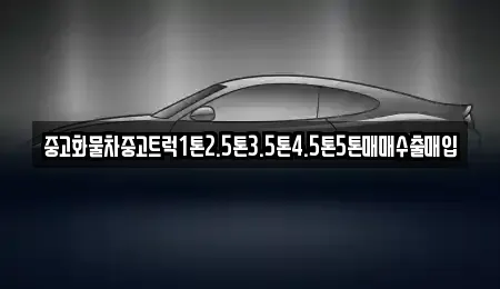 경상북도 고령군 중고차매입 전문 중고화물차중고트럭1톤2.5톤3.5톤4.5톤5톤매매수출매입