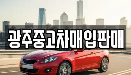 광주 동구 충장로4가 중고차매매 전문 광주중고차매입판매