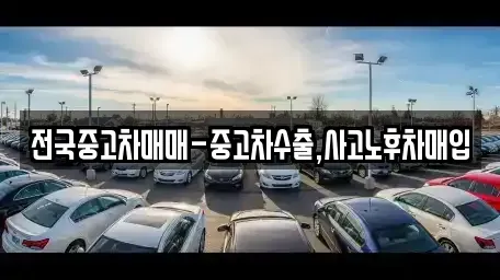 광주 북구 유동 중고차 전문 전국중고차매매-중고차수출,사고노후차매입