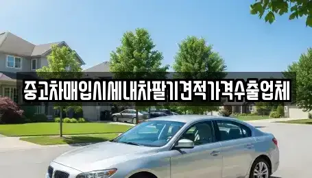 대구 중구 동일동 중고차매매 전문 중고차매입시세내차팔기견적가격수출업체
