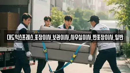 대도익스프레스,포장이사,보관이사,사무실이사,반포장이사,일반