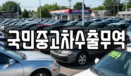 대전 중구 어남동 중고차 전문 국민중고차수출무역
