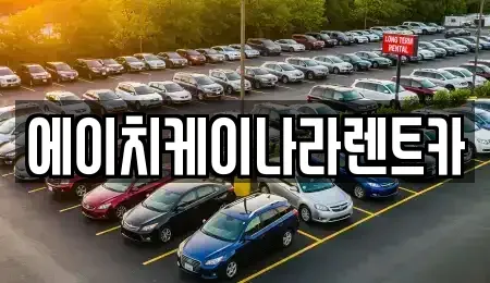 대전광역시 유성구 방현동 렌트카 전문 에이치케이나라렌트카