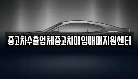 대전광역시 유성구 죽동 중고차매입 전문 중고차수출업체중고차매입매매지원센터