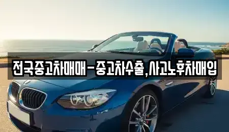 부산 영도구 봉래동4가 중고차매입 전문 전국중고차매매-중고차수출,사고노후차매입