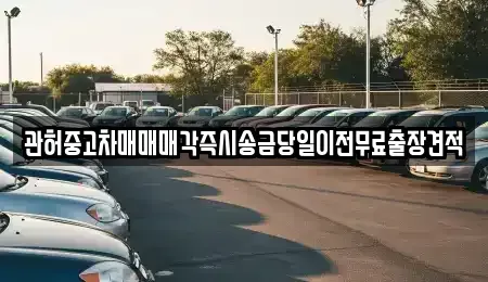 서울 성북구 삼선동1가 중고차 전문 관허중고차매매매각즉시송금당일이전무료출장견적