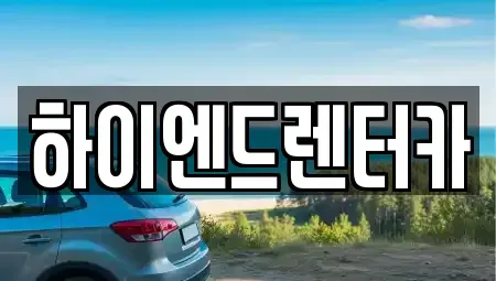 서울 송파구 오금동 렌트카 전문 하이엔드렌터카