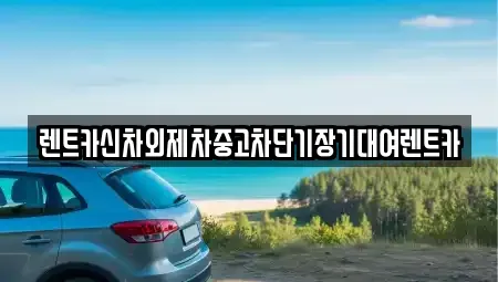 서울 종로구 화동 단기렌트카 전문 렌트카신차외제차중고차단기장기대여렌트카