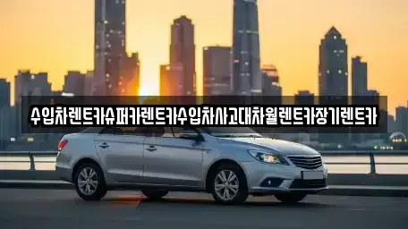 서울 중구 남대문로4가 장기렌트카 전문 수입차렌트카슈퍼카렌트카수입차사고대차월렌트카장기렌트카
