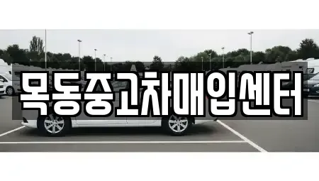 서울특별시 양천구 목동 중고차매입 전문 목동중고차매입센터