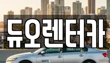 서울특별시 중구 주자동 렌트카 전문 듀오렌터카