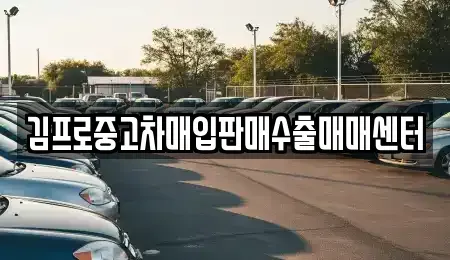 울산 남구 중고차 전문 김프로중고차매입판매수출매매센터