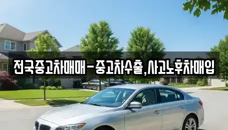 인천 서구 오류동 중고차 전문 전국중고차매매-중고차수출,사고노후차매입