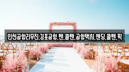 인천공항리무진,김포공항,밴,콜밴,공항택시,샌딩,콜밴,픽