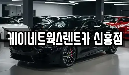 인천광역시 서구 가좌동 단기렌트카 전문 케이네트웍스렌트카 신흥점