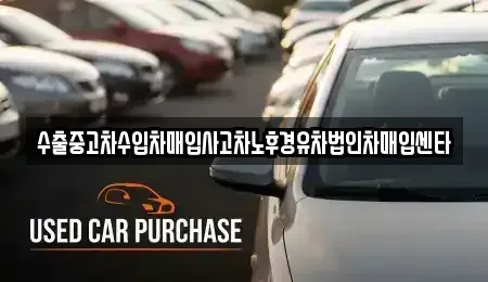 전남 강진군 강진읍 중고차매입 전문 수출중고차수입차매입사고차노후경유차법인차매입센타