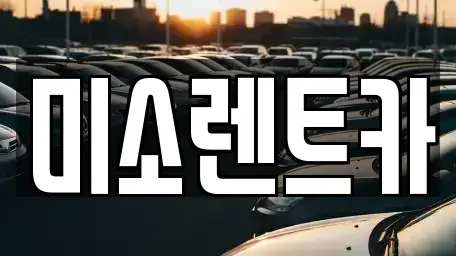 전북특별자치도 군산시 옥산면 렌트카 전문 미소렌트카