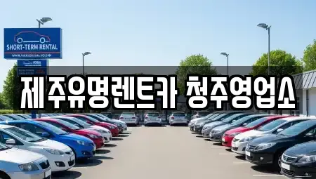 충북 청주시 흥덕구 화계동 렌트카 전문 제주유명렌트카 청주영업소