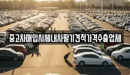 충청남도 서산시 잠홍동 중고차매입 전문 중고차매입시세내차팔기견적가격수출업체
