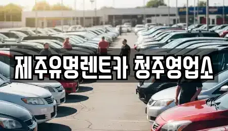 충청북도 청주시 흥덕구 렌트카 전문 제주유명렌트카 청주영업소